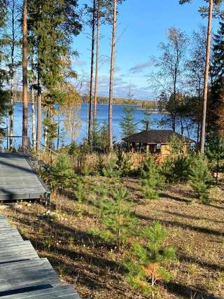 Дома для отпуска Cottage on the shores of Lake Saimaa Пуумала Дом с 2 спальнями-16